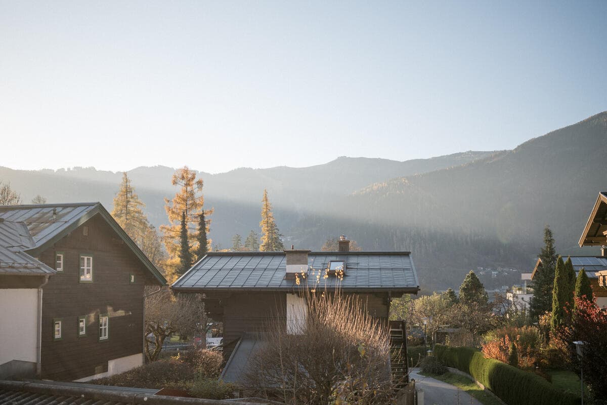 Mountain panorama view